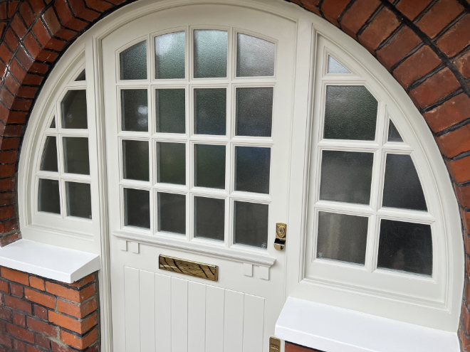 Traditional Casement Window with door Ladbroke Grove