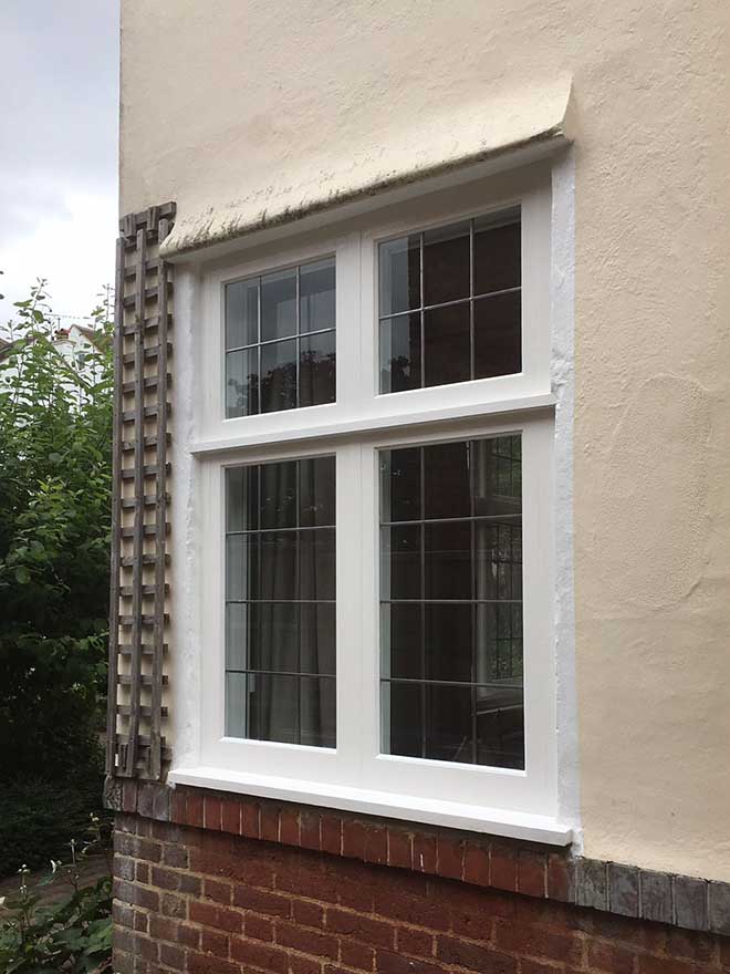 Traditional Leaded Casement Window NW8