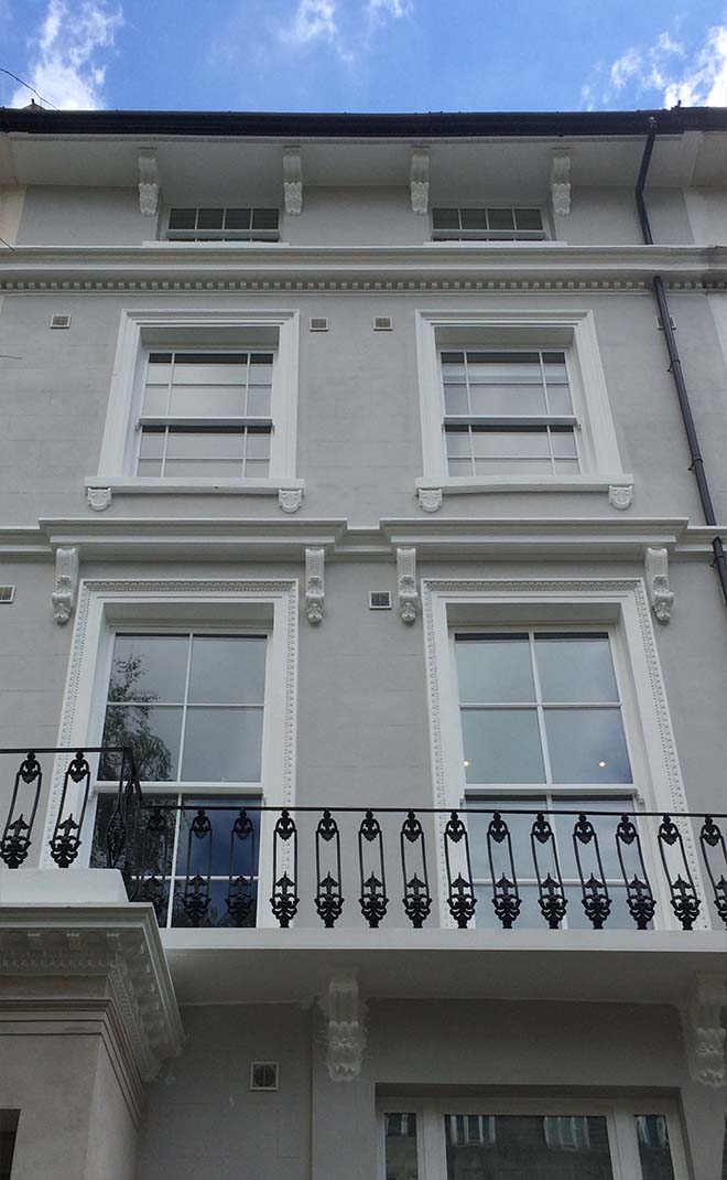 Traditional Sash Window, Conservation Area, Hampstead