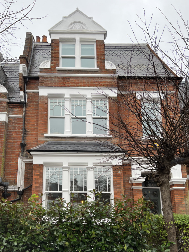 Traditional sash windows