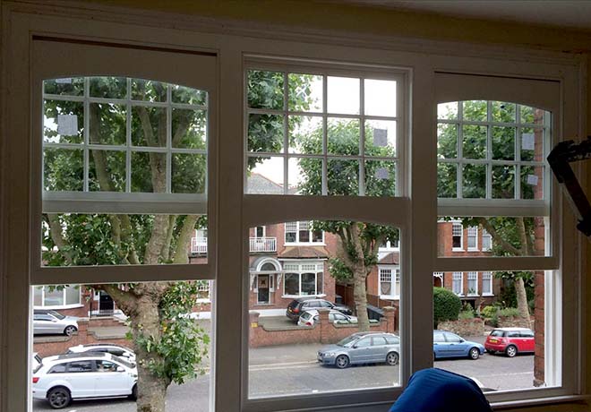 Hampstead Conservation Area, made to measure sash